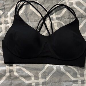 VSX Black Strappy Bra
